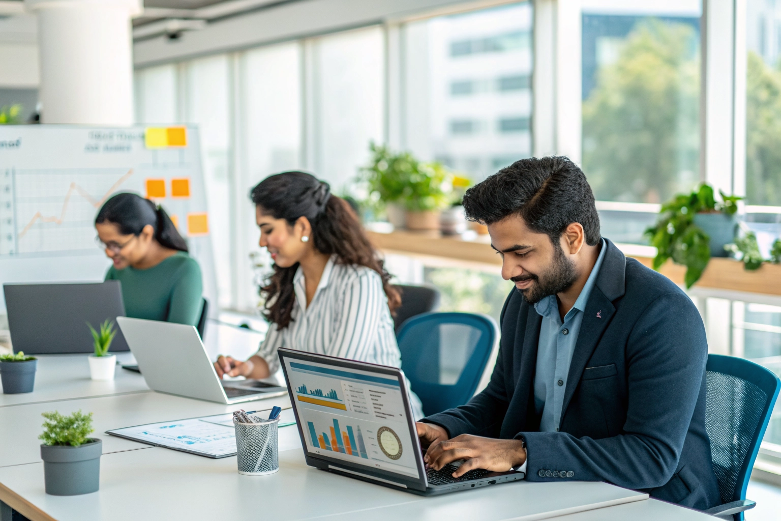 AI SEO Marketing उदयपुर Team Work